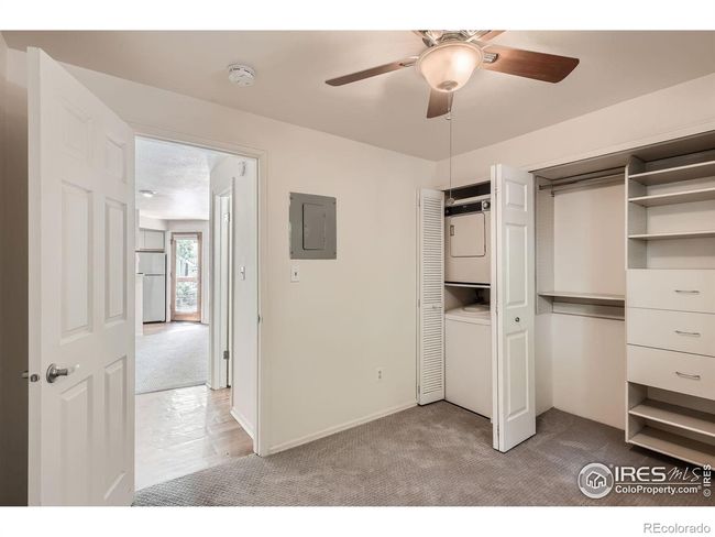 In Unit Clothes Washer and Clothes Dryer and Closet Organizer | Image 8