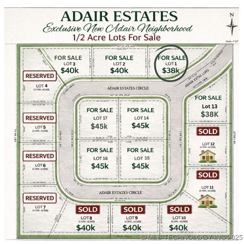 538 Adair Estates Cir, Adair, OK, 74330-5003 | Card Image