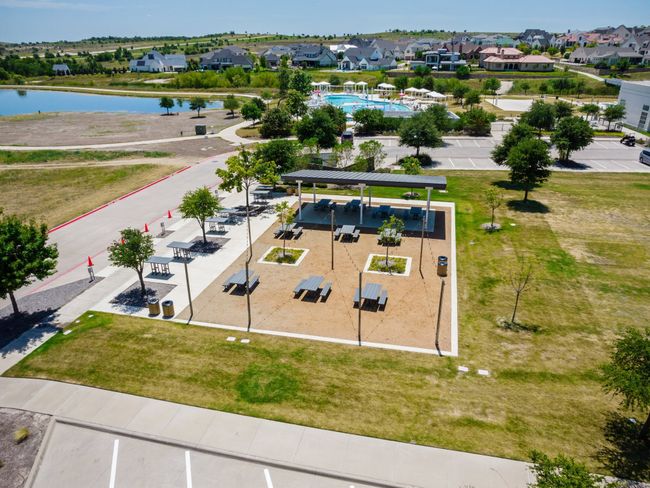 Aerial perspective of suburban area with a large body of water | Image 29