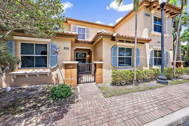 805 - 2880 Hidden Hills Road, Condo with 3 bedrooms, 3 bathrooms and null parking in West Palm Beach FL | Image 6