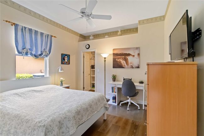 Bedroom 2 has a large deep walk-in closet. | Image 23