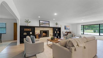 Living Room with Large Windows | Image 2