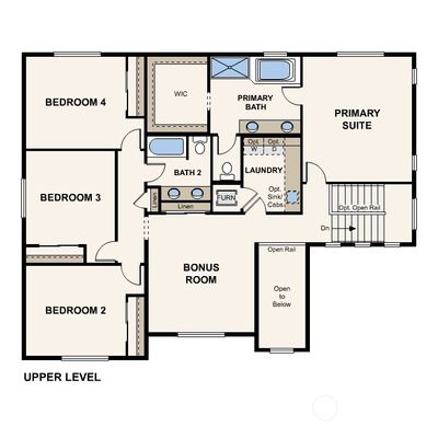 Marketing rendering of floor plan - may vary per location | Image 3