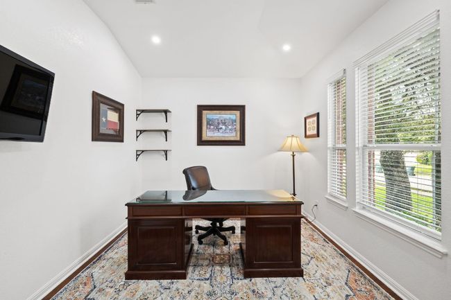 Home office with baseboards and recessed lighting | Image 7