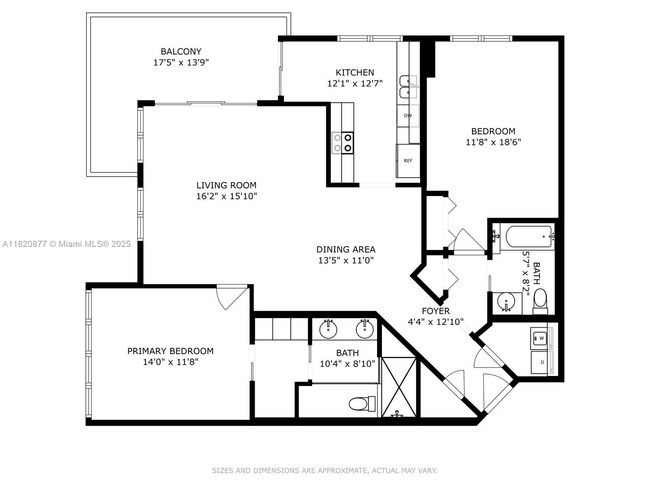APT-2202 - 801 Brickell Key Blvd, Condo with 2 bedrooms, 2 bathrooms and null parking in Miami FL | Image 31