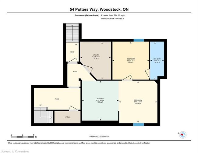 54 Potters Way, House other with 4 bedrooms, 3 bathrooms and 4 parking in Woodstock ON | Image 50