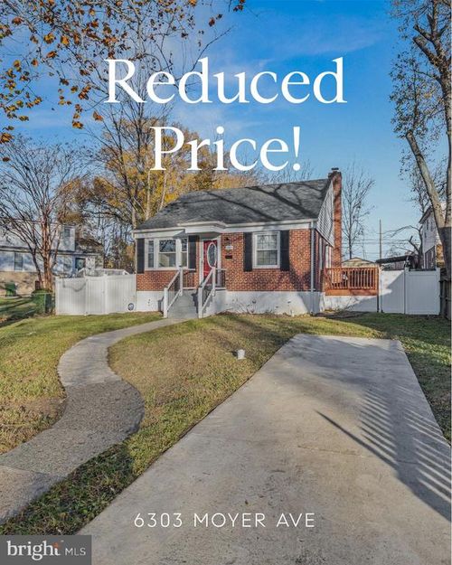 6303 Moyer Ave, BALTIMORE, MD, 21206-1615 | Card Image