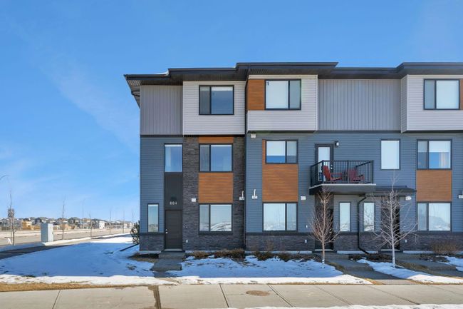 884 Cornerstone Blvd Ne, Home with 3 bedrooms, 2 bathrooms and 2 parking in Calgary AB | Image 1