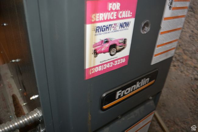 New furnace in basement utility room | Image 33