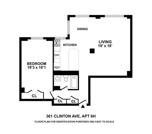 6h-361 Clinton Ave, Brooklyn, NY, 11238-1143 | Card Image