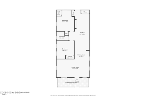 124 Ocean View Ave, Carolina Beach, NC, 28428-6828 | Card Image