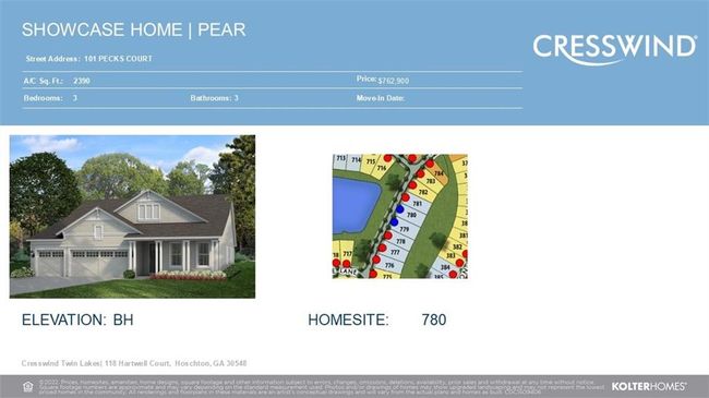 101 Pecks Ct, House other with 3 bedrooms, 3 bathrooms and null parking in Hoschton GA | Image 37