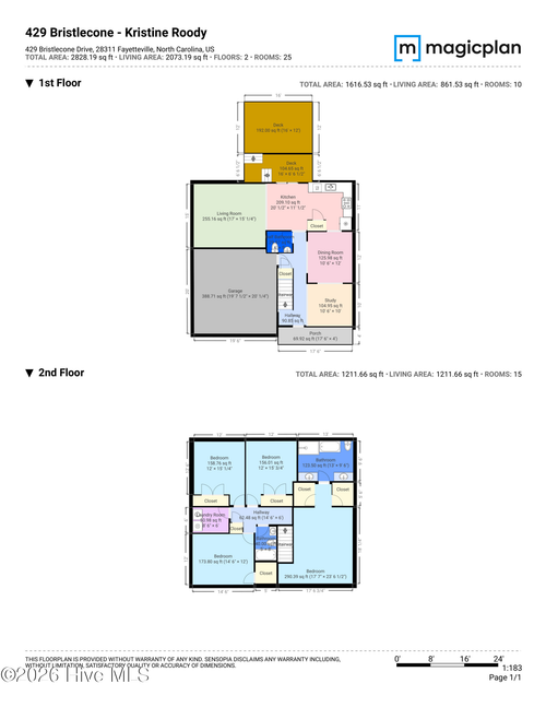 429 Bristlecone Rd, Fayetteville, NC, 28311-7698 | Card Image