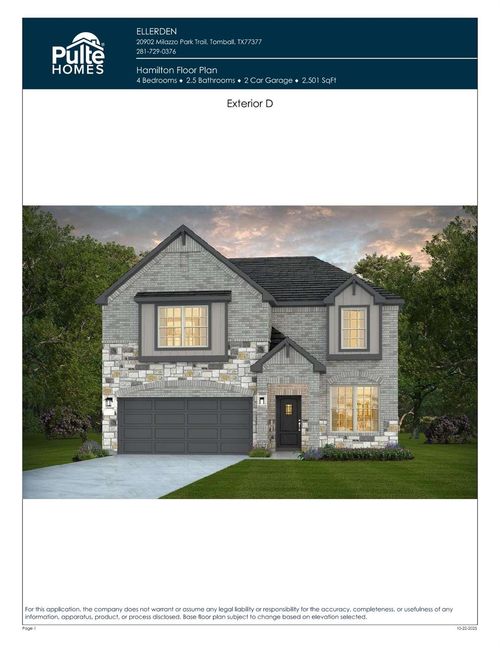 18110 Zemira Ln, Tomball, TX, 77377-4314 | Card Image