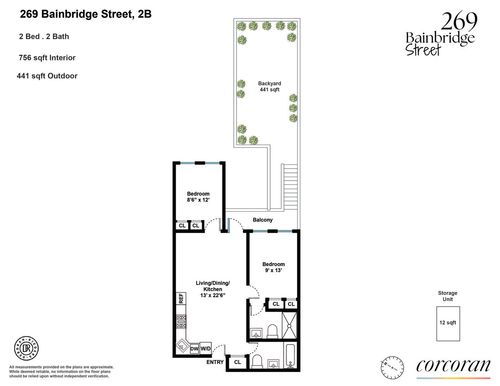 2b-269 Bainbridge St, Brooklyn, NY, 11233-1901 | Card Image