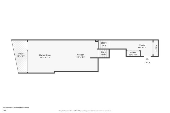 APT-4O - 899 Boulevard E, Home with 1 bedrooms, 1 bathrooms and null parking in Weehawken NJ | Image 46