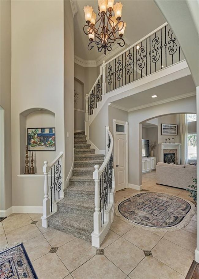 Stunning staircase with intricate details and unique charm. | Image 4