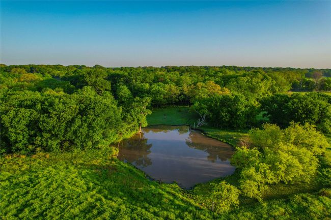 Bird's eye view featuring a wooded view and a water view | Image 31