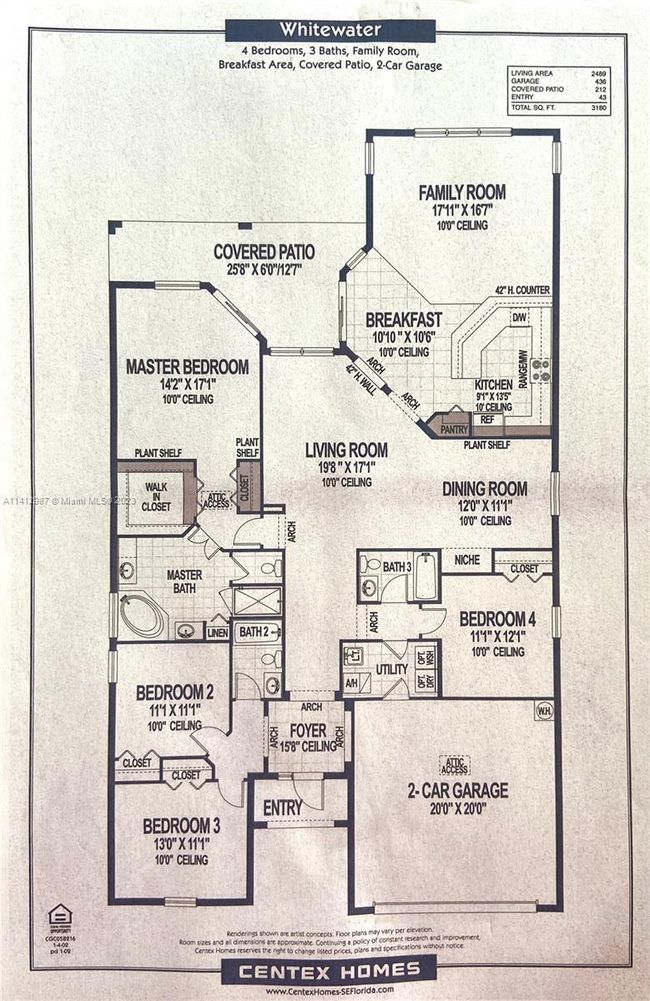3886 W Whitewater Ave, House other with 4 bedrooms, 3 bathrooms and null parking in Weston FL | Image 6