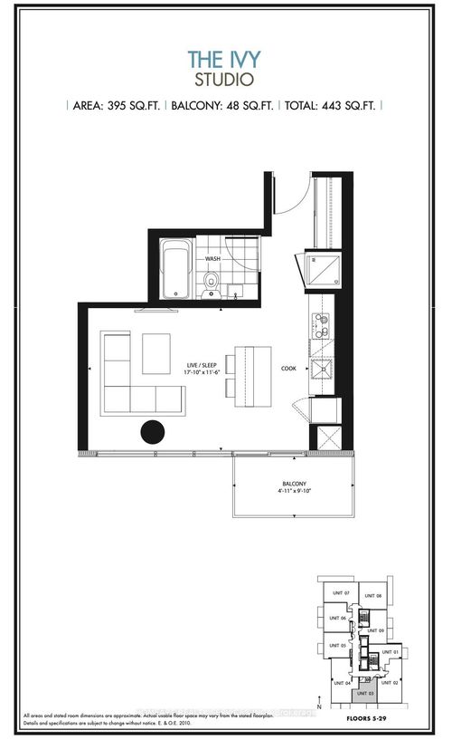 2003-75 St Nicholas St, Toronto, ON, M4Y0A5 | Card Image