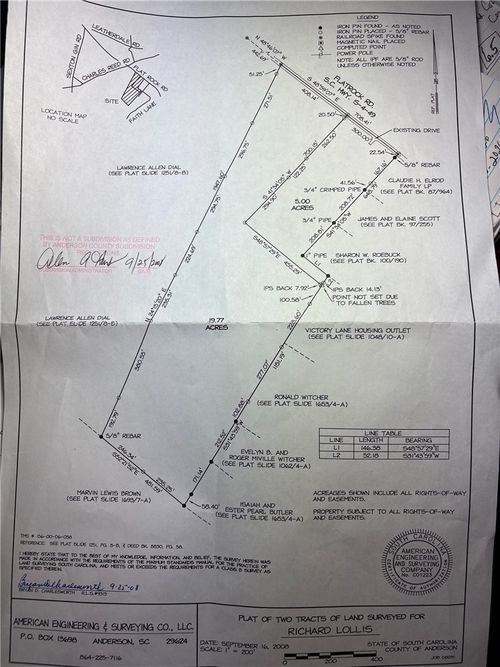 3120 Flat Rock Rd, Iva, SC, 29655-9152 | Card Image