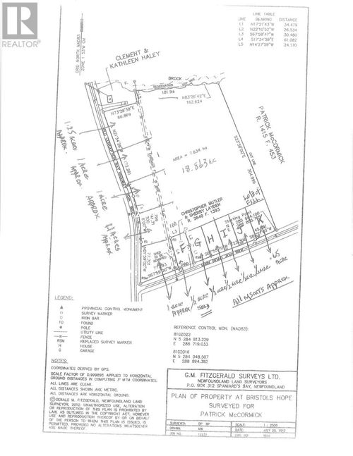 parcel-k-00 Main Road, Bristol's Hope, NL, A1Y0A7 | Card Image