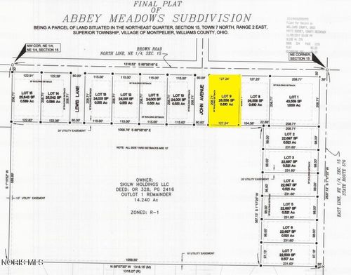 640 W Brown Road, Montpelier, OH, 43543 | Card Image