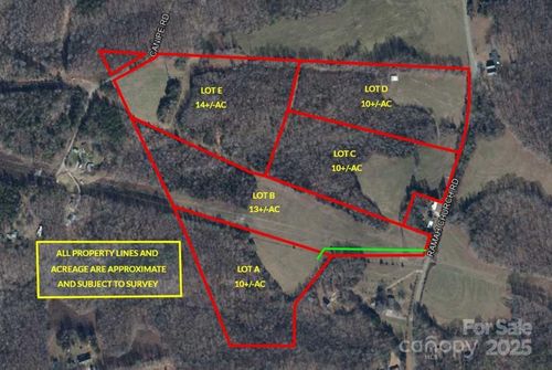 LOT E 14+/-AC Canipe Road, York, SC, 29745 | Card Image