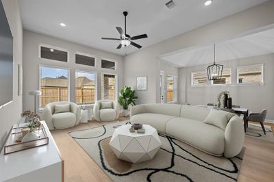 Virtually staged to give you the visual you need to see furniture placement and how the home can live. | Image 3