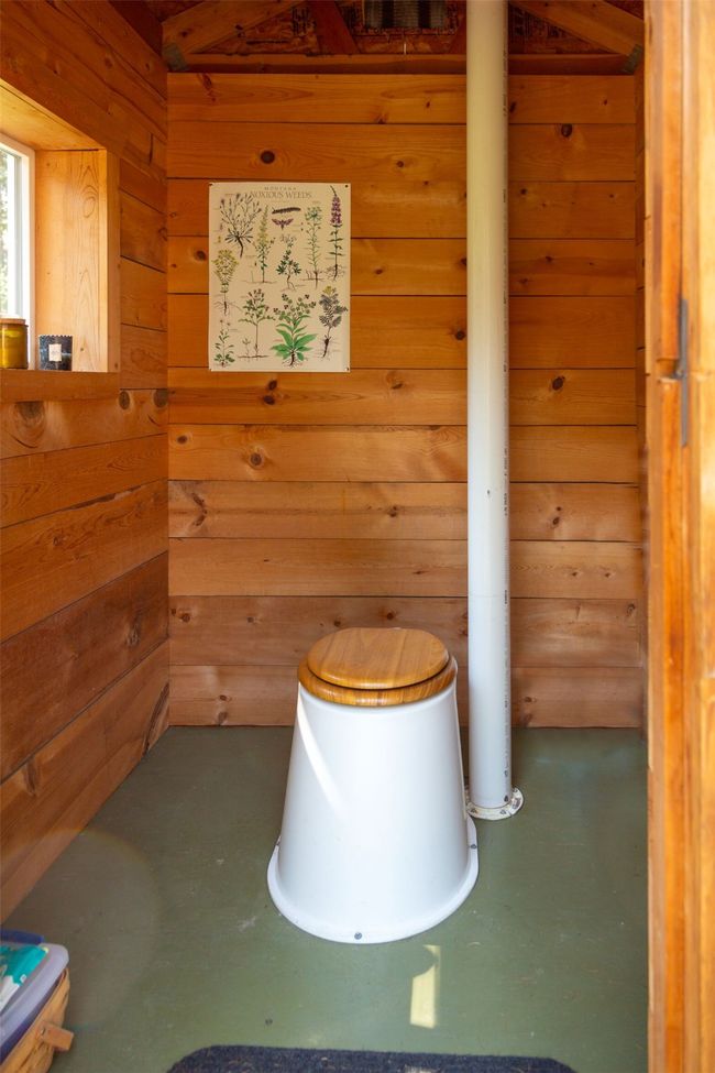 Interior of the outhouse. | Image 37