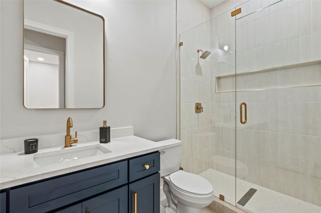 Full bath with vanity and a shower stall | Image 19