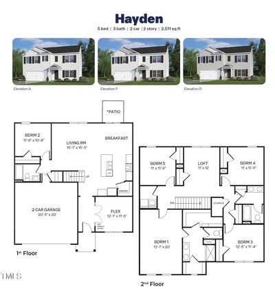 Hayden MLS floor plan | Image 2