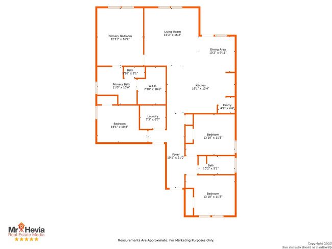 3567 Bronzed Copper, House other with 4 bedrooms, 2 bathrooms and null parking in Bulverde TX | Image 24