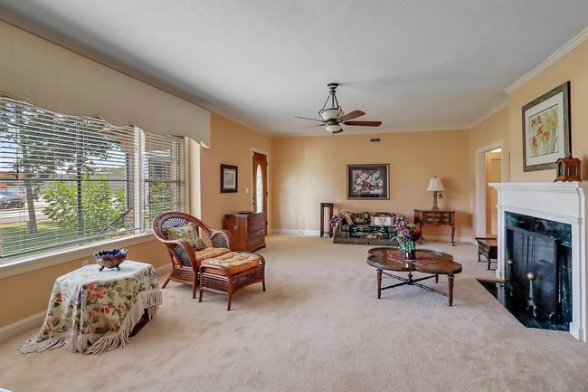This large window in the living room looks out to the Baptist Church. | Image 8