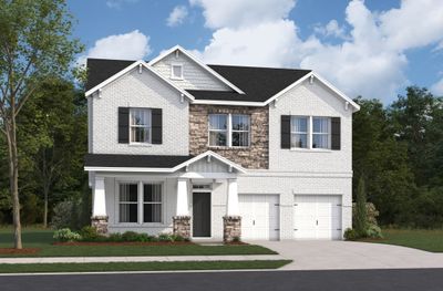 Landon Arts and Crafts L Elevation option available. | Image 1