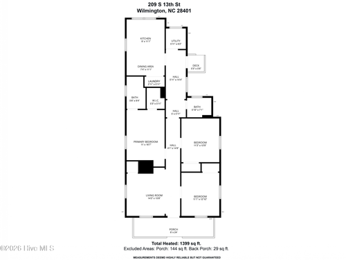 209 S 13th St, Wilmington, NC, 28401-4819 | Card Image