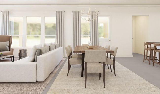 Cozy dining area (*Artist rendering used for illustration purposes only.) | Image 7