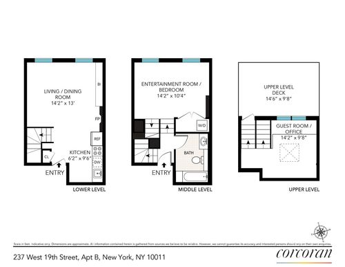 b-237 W 19th St, New York, NY, 10011-4086 | Card Image