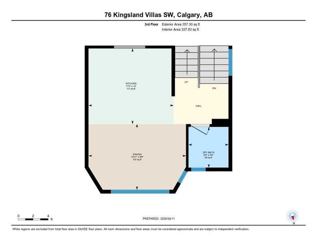 76 Kingsland Villas Sw, Home with 3 bedrooms, 2 bathrooms and 2 parking in Calgary AB | Image 30