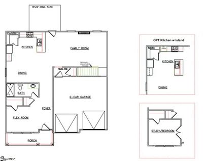 LOT-19 - 128 Gleneddie Road, House other with 5 bedrooms, 3 bathrooms and 2 parking in Anderson SC | Image 2