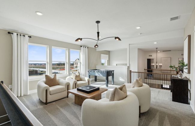 Airy gathering room *Photos of furnished model. Not actual home. Representative of floor plan. Some options and features may vary | Image 9