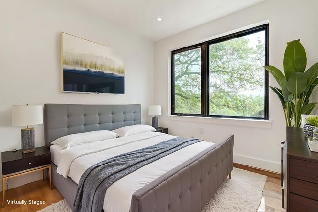 Bedroom featuring light wood-type flooring and recessed lighting | Image 7