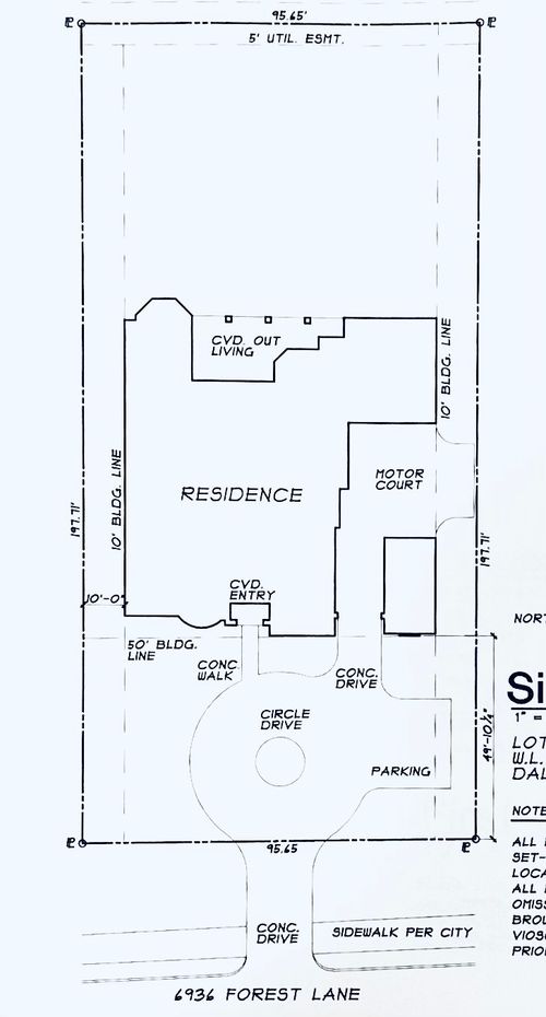 6936 Forest Ln, Dallas, TX, 75230-2304 | Card Image