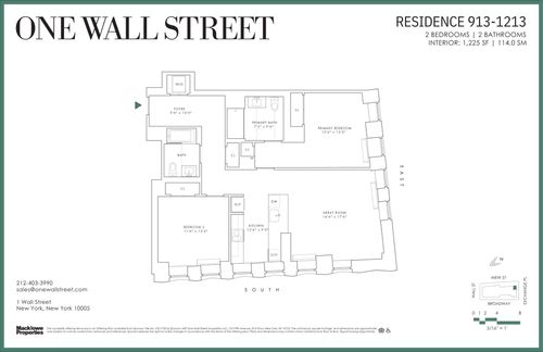 1013-1 Wall Street, New York City, NY, 10005 | Card Image