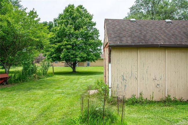 View of green lawn with shed | Image 18
