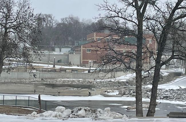 View of the river from back window - there is an opportunity to open up the back wall and add a deck to capitalize on this asset! | Image 18