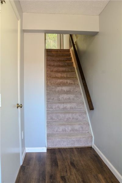 Entry with new vinyl plank flooring. | Image 2