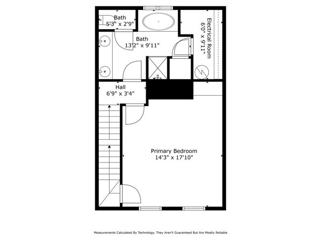 Second Floor - Electrical room described here is the walk-in closet | Image 27