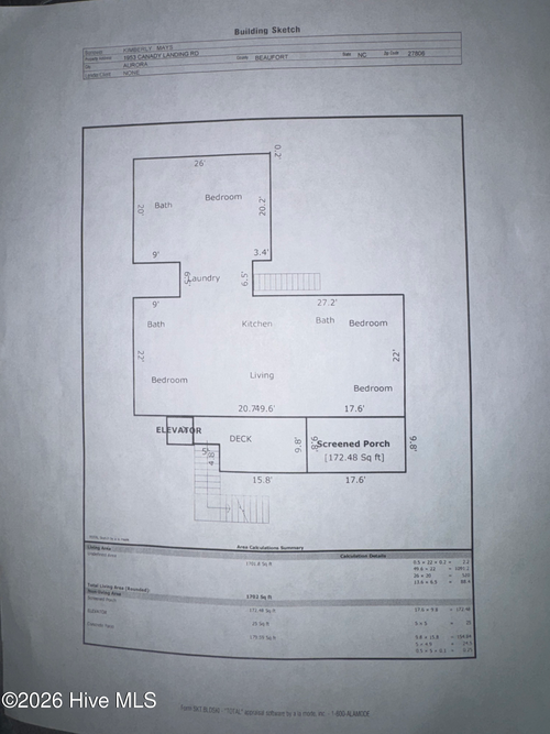 1953 Canady Landing Road, Aurora, NC, 27806 | Card Image