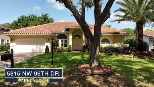 5815 Nw 96th Dr, Parkland, FL, 33076-1842 | Card Image
